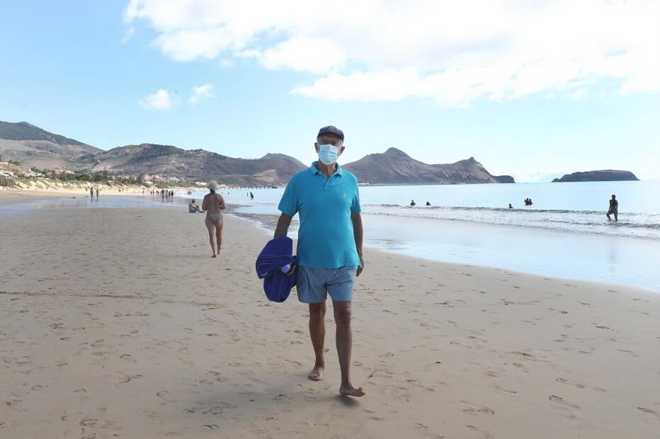 Marcelo Rebelo de Sousa está de férias na Madeira