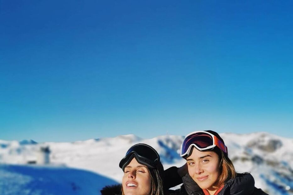 Rita Patrocínio e a irmã, Carolina Patrocínio 