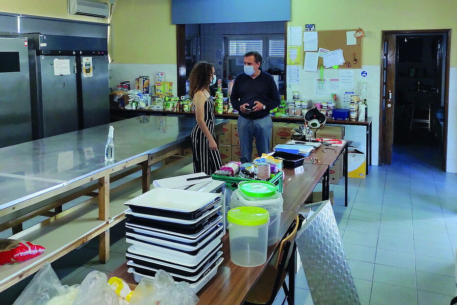 Espaço da Refood Foz foi invadido durante a madrugada de sexta-feira