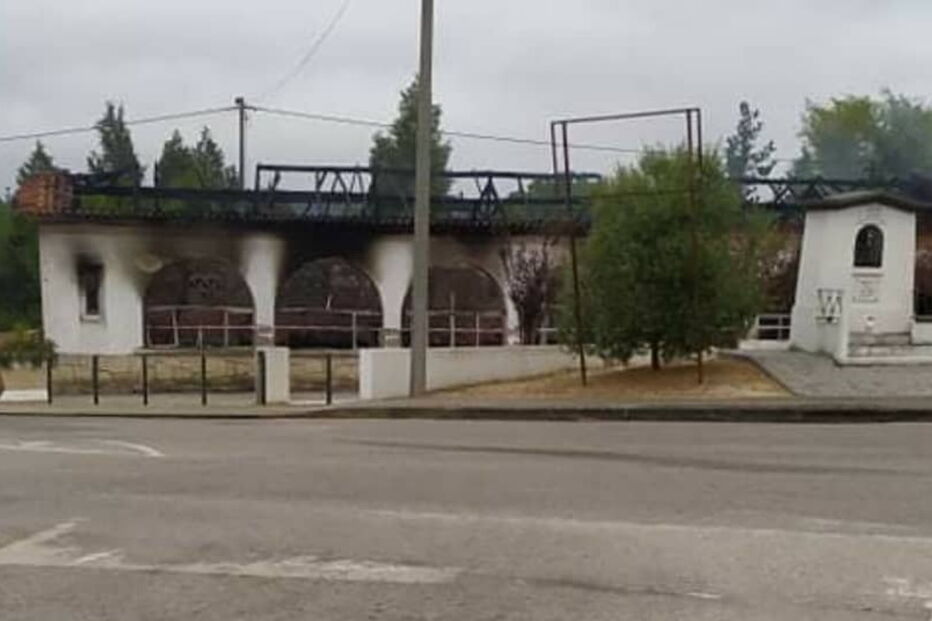 Incêndio destruiu sede da mais antiga escola de samba da Mealhada