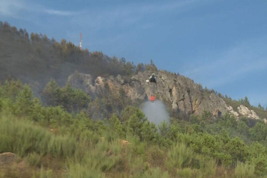 meios aéreos, incêndio, pampilhosa da serra