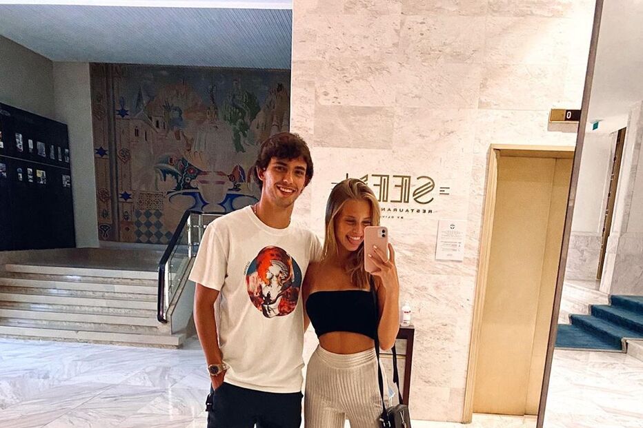 João Félix e Margarida Corceiro