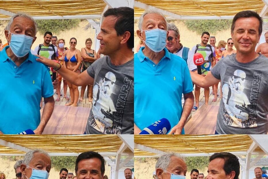 Jorge Gabriel e Marcelo Rebelo de Sousa