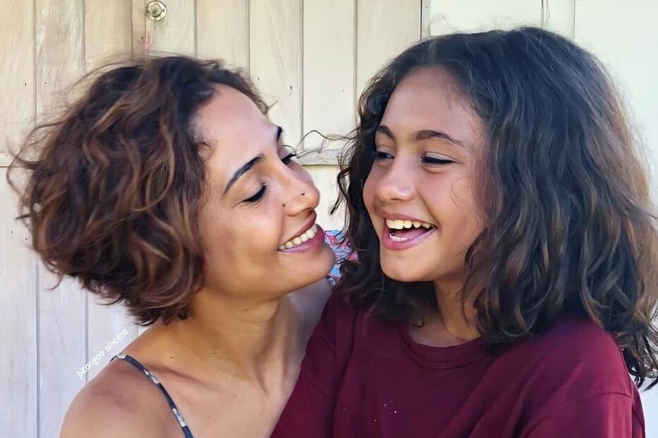 Camila Pitanga e a filha, Antónia