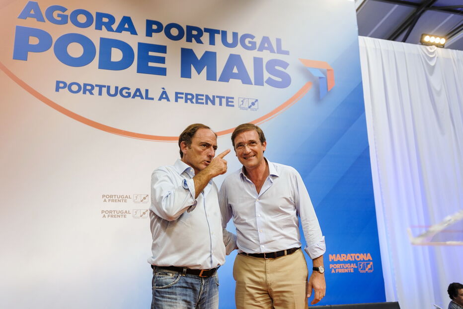 Paulo Portas e Passos Coelho 