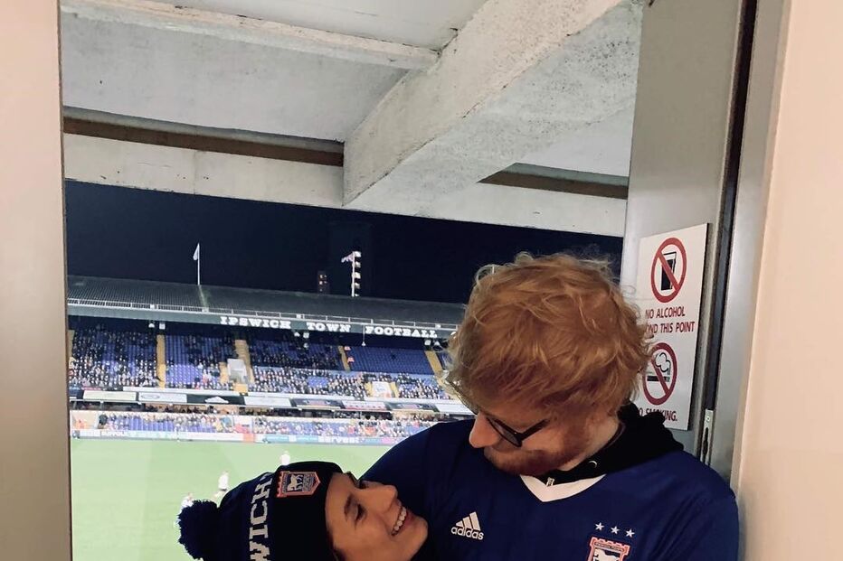 Ed Sheeran e a mulher, Cherry 