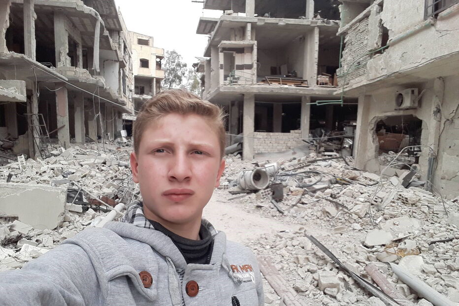 Muhammad Najem quer ser repórter de guerra