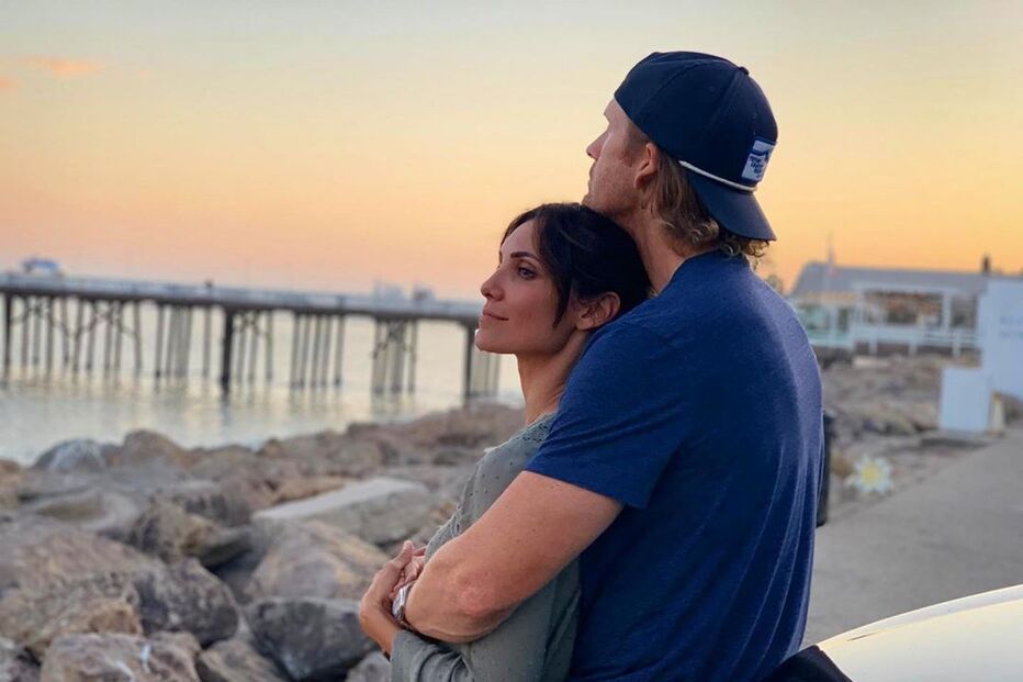 Daniela Ruah e o marido David Olsen