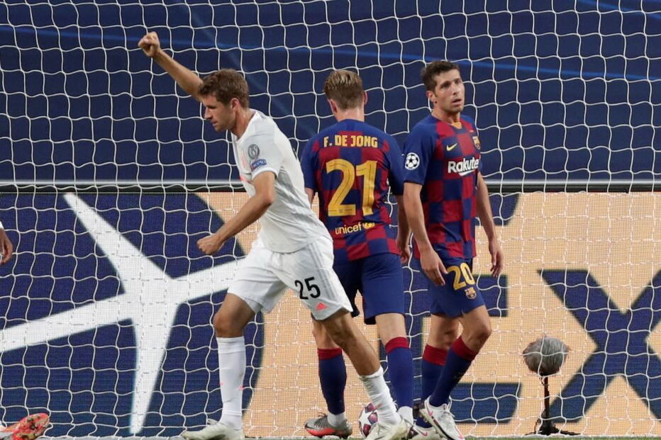 Thomas Muller celebra o segundo golo