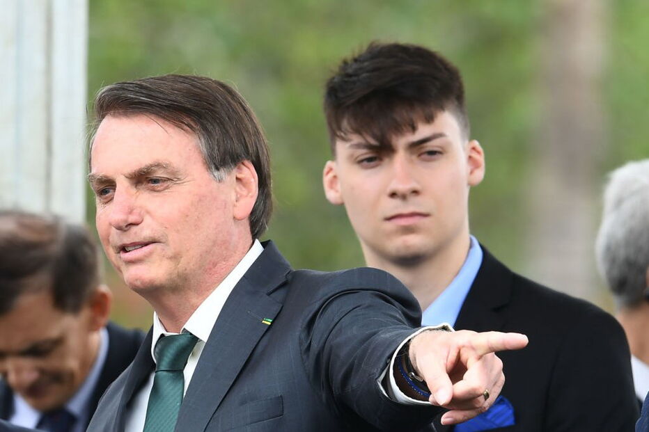 Filho mais novo de Jair Bolsonaro, Renan Bolsonaro