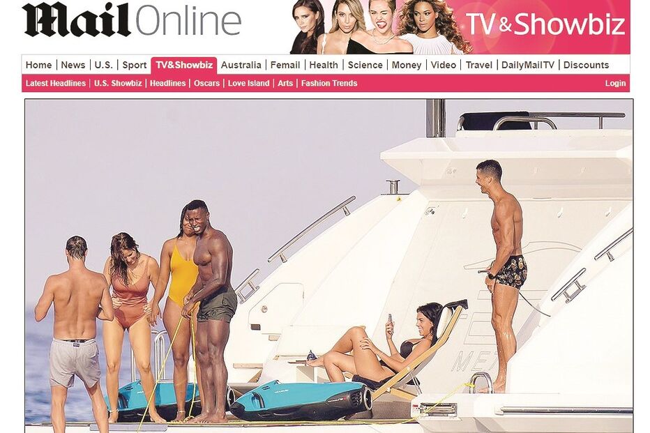 Ronaldo e Georgina têm desfrutado de momentos de diversão com os amigos do jogador 