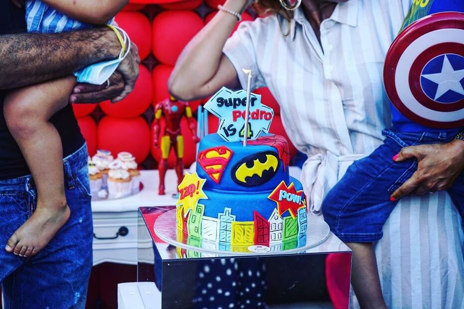 Festa de aniversário do filho de Rui Patrício e Vera Ribeiro