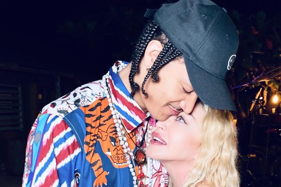 Madonna e o suposto namorado, Ahlamalik Williams