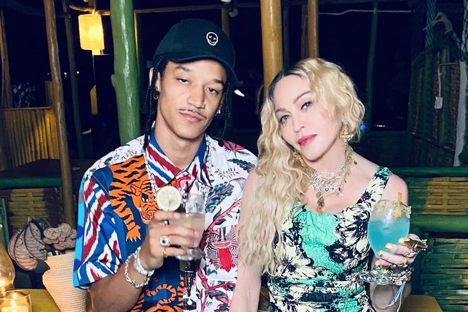 Madonna e o suposto namorado, Ahlamalik Williams
