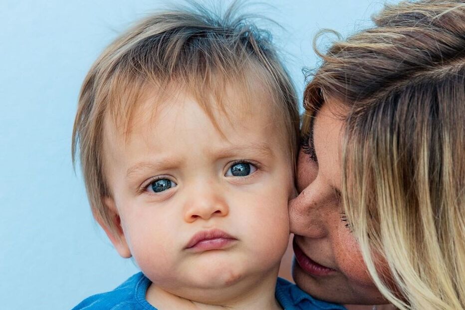 Jessica Athayde e o bebé Oliver