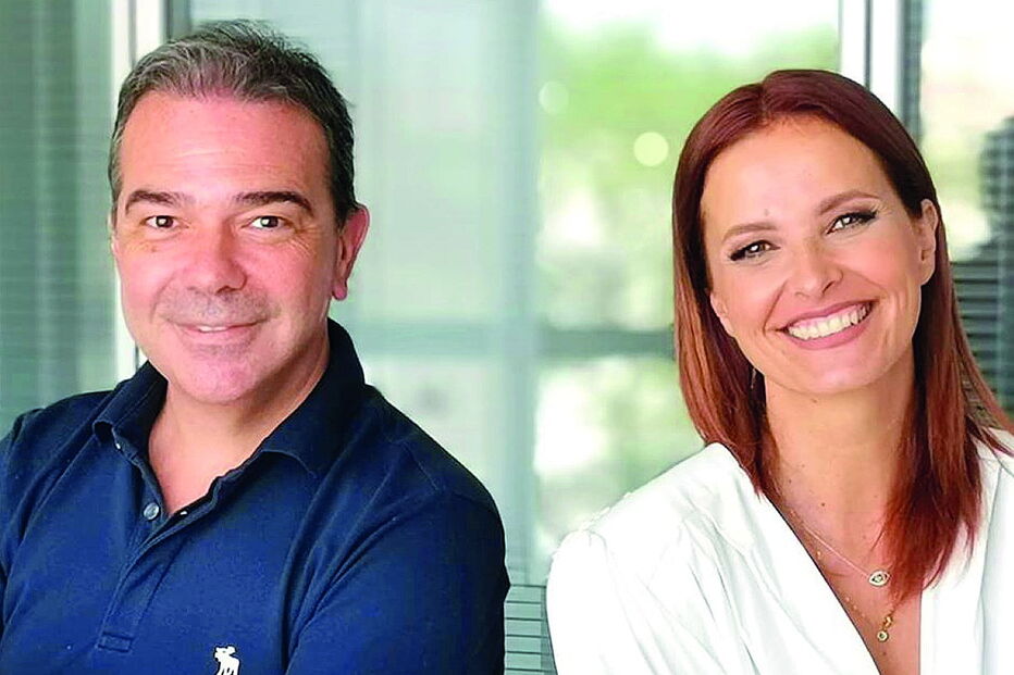 Nuno Santos, diretor-geral da TVI, e Cristina Ferreira, diretora de Entretenimento e Ficção
