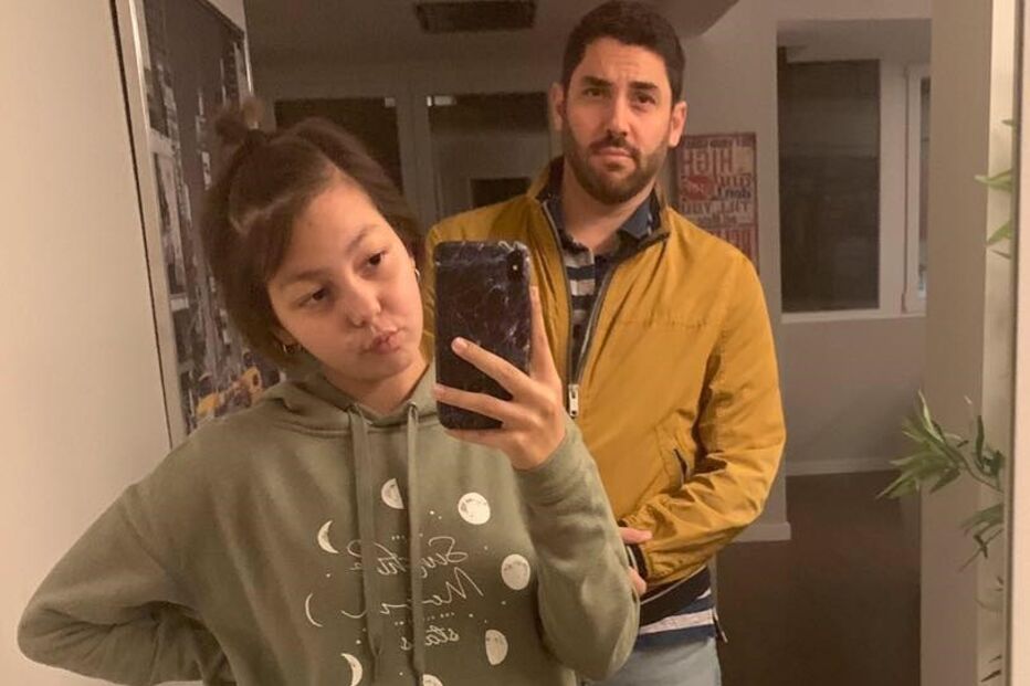 João Ricardo e Beatriz, irmã de Sara Norte