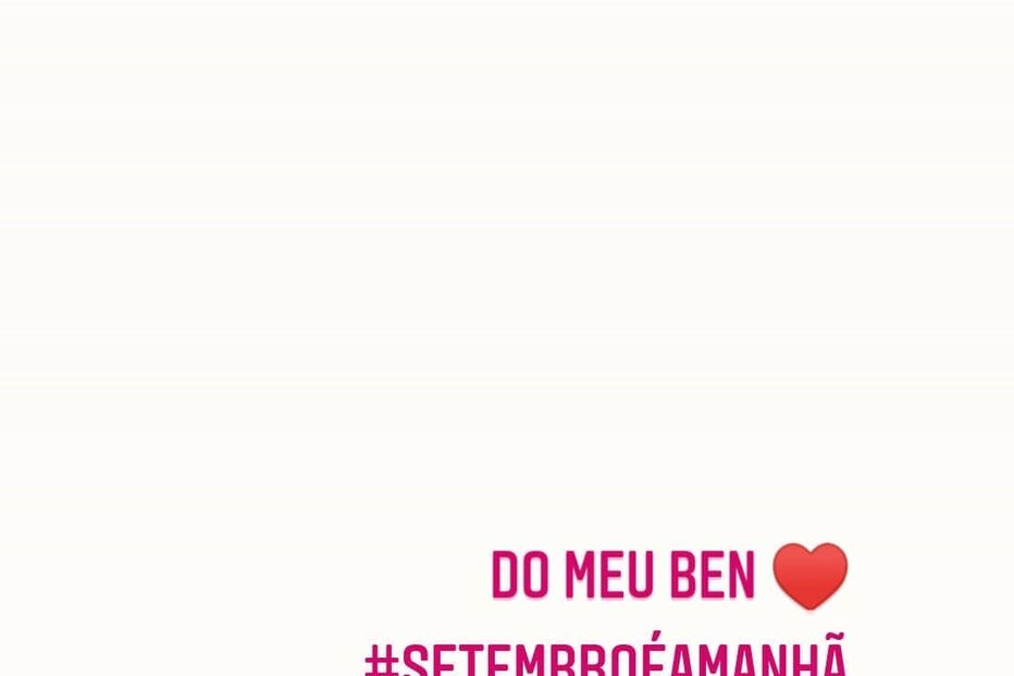 Mensagem enviada por Ben a Cristina Ferreira