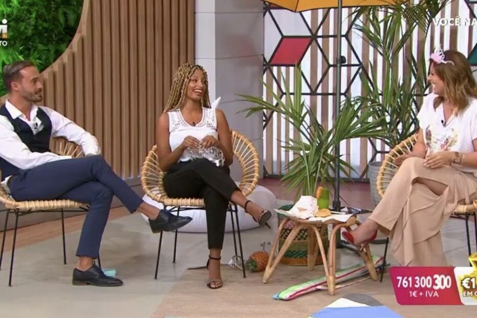 Daniel Guerreiro e Soraia do 'Big Brother' no 'Você na TV'