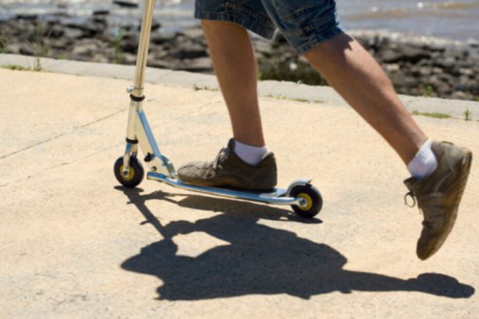 Trotineta, trotinete, andar de trotinete