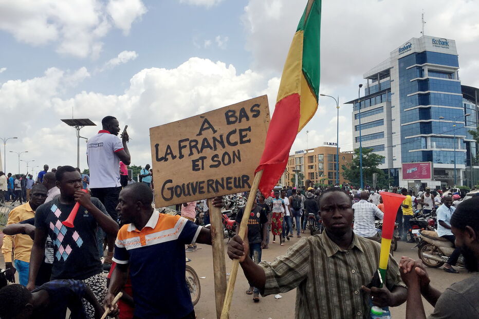 mali, confrontos, manifestação