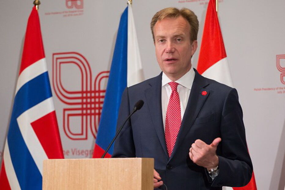 Borge Brende, ministro dos negócios estrangeiros norueguês 