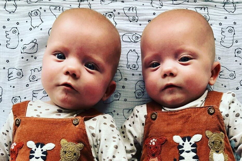 gémeos, Dylan e Oscar	