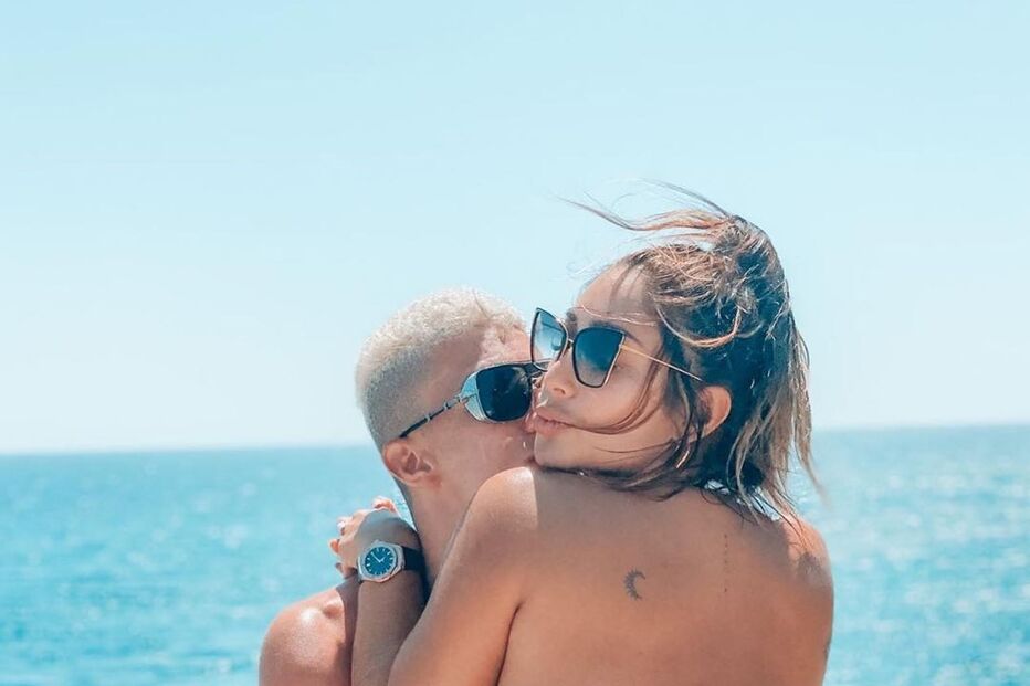 Matheus Uribe com Cindy Álvarez Garcia