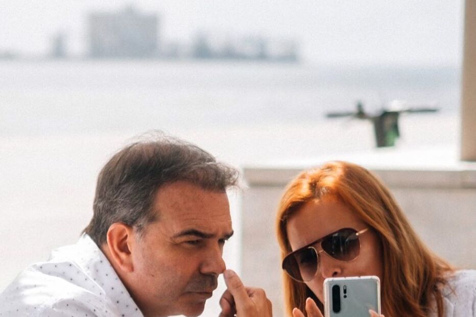 Cristina Ferreira e Nuno Santos