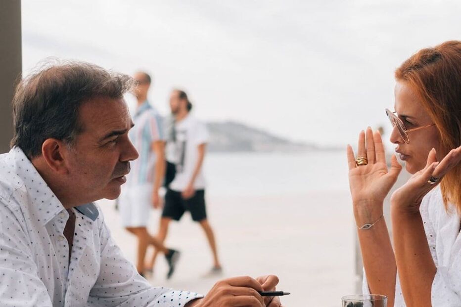 Cristina Ferreira e Nuno Santos