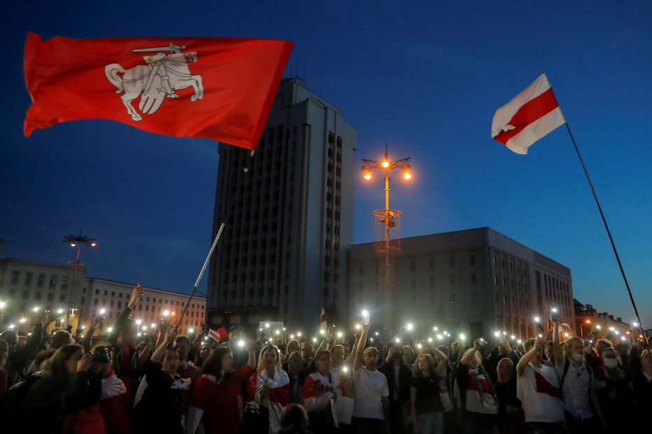 manifestações, Bielorrússia