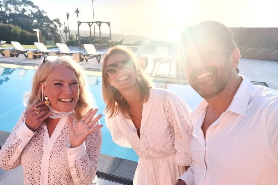 Teresa Guilherme, Cristina Ferreira e o realizador João Patrício