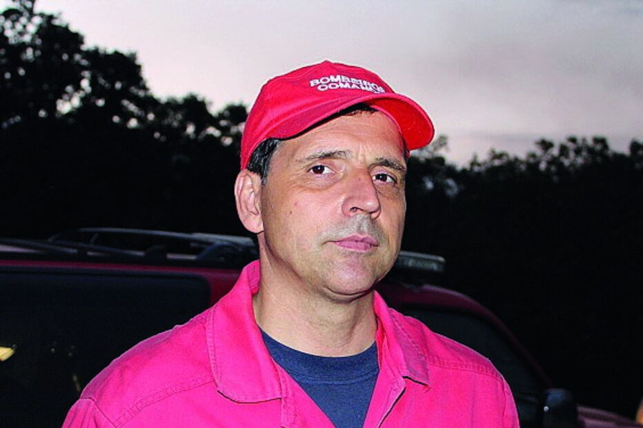 Comandante dos Bombeiros David Teixeira   