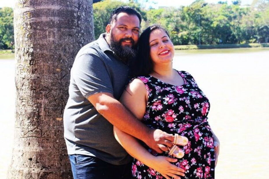 Camila estava grávida de oito meses