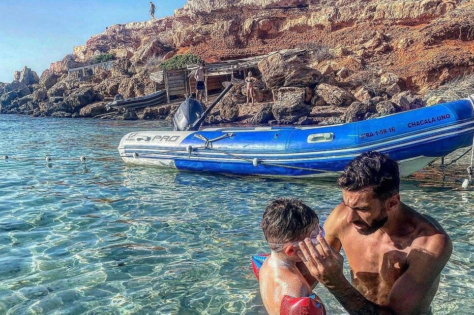 Rui Patrício com o filho