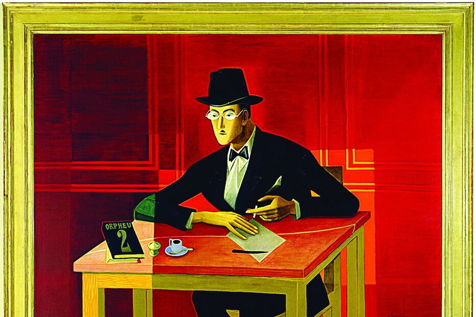 Retrato de Fernando Pessoa por Almeida Negreiros