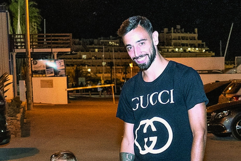 Craque com a filha em Vilamoura 