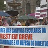 Trabalhadores das cantinas escolares do Porto em greve