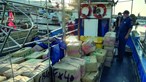 Interceptadas cinco toneladas de haxixe em barco de pesca no porto de Quarteira