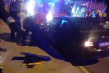 Um ferido grave em colisão com dois carros em Penafiel