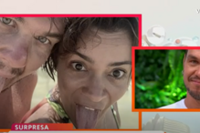Rita Ferro Rodrigues surpreende o marido 'Ben' no 'Você na TV'