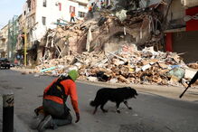 Beirute, destroços, explosão, buscas