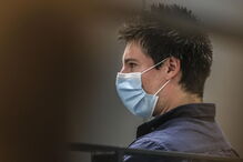 Rui Pinto em tribunal	