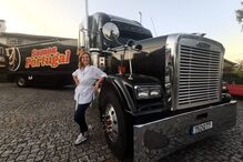 Cristina Ferreira com o 'Camião do Ben'