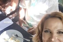 Cristina Ferreira com Ruben Rua e Rita Pereira