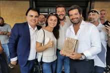 André Ventura e Salvini juntos em Itália