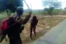 Vídeo de execução de mulher nua choca Moçambique 