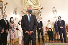 Tomada de posse dos cinco novos secretários de Estado