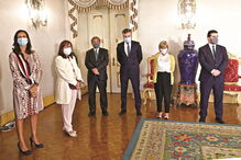 Tomada de posse dos cinco novos secretários de Estado