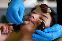 tratamento facial, caracoletas, Amã, Jordânia